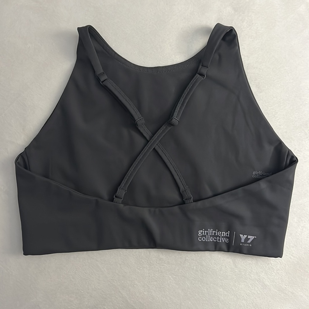Girlfriend Collective high neck Bra